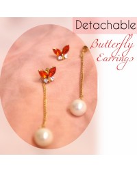 Detachable Butterfly Earrings